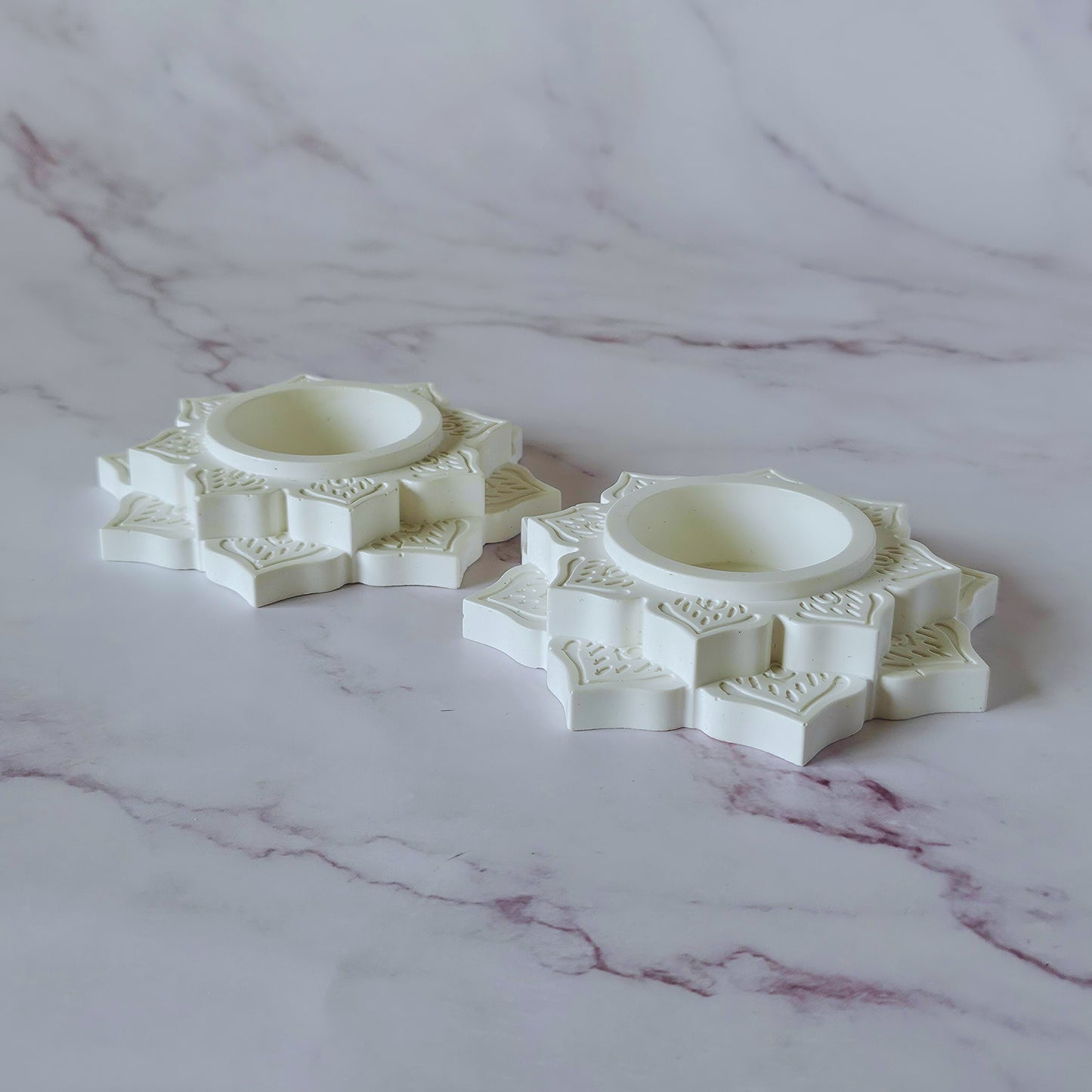Flower Mandala Tealight Holder