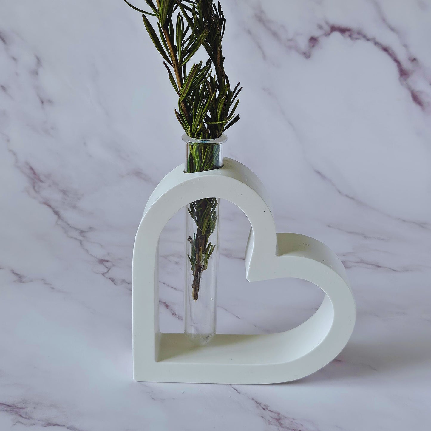Heart Tube Vase