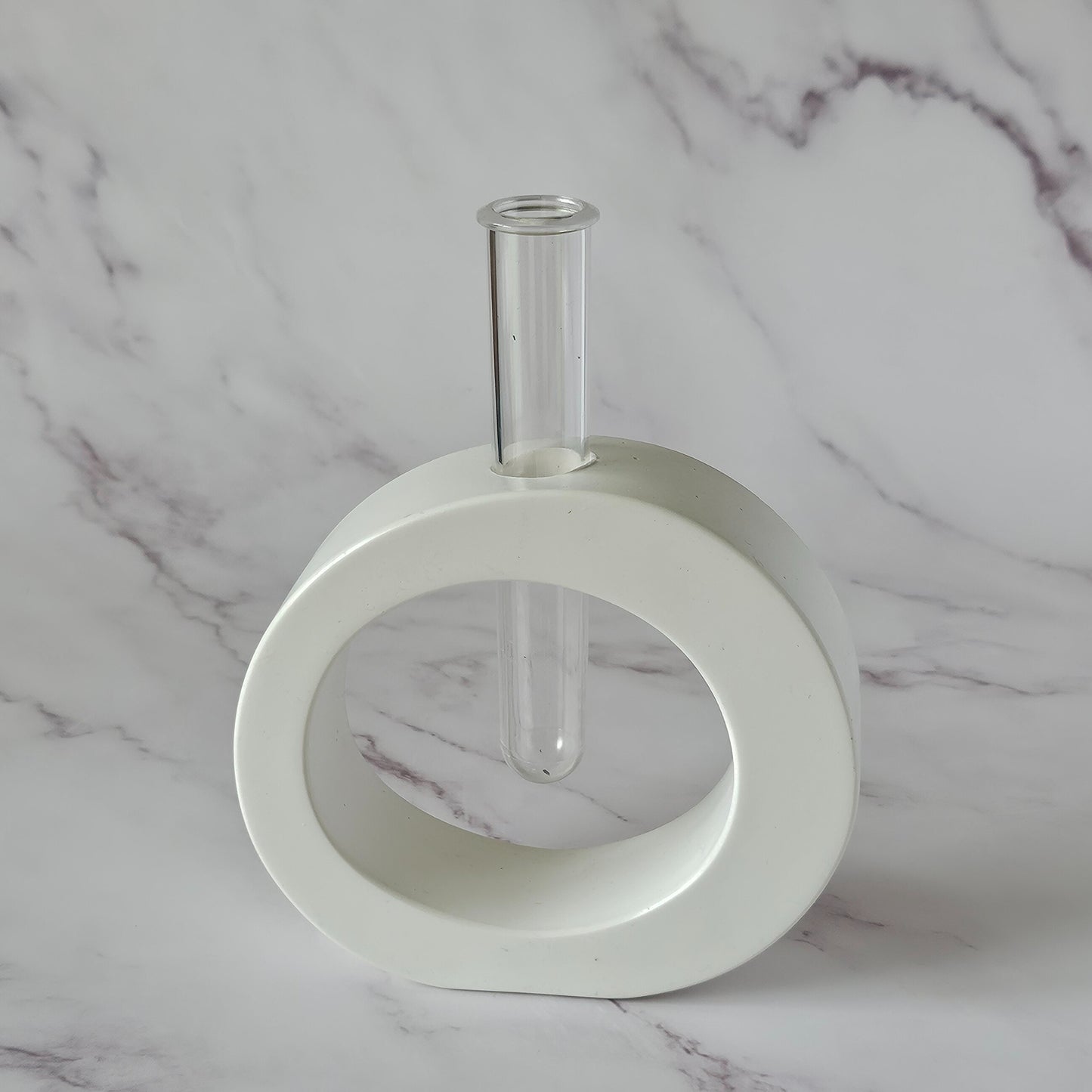Round Asymmetrical Tube Vase