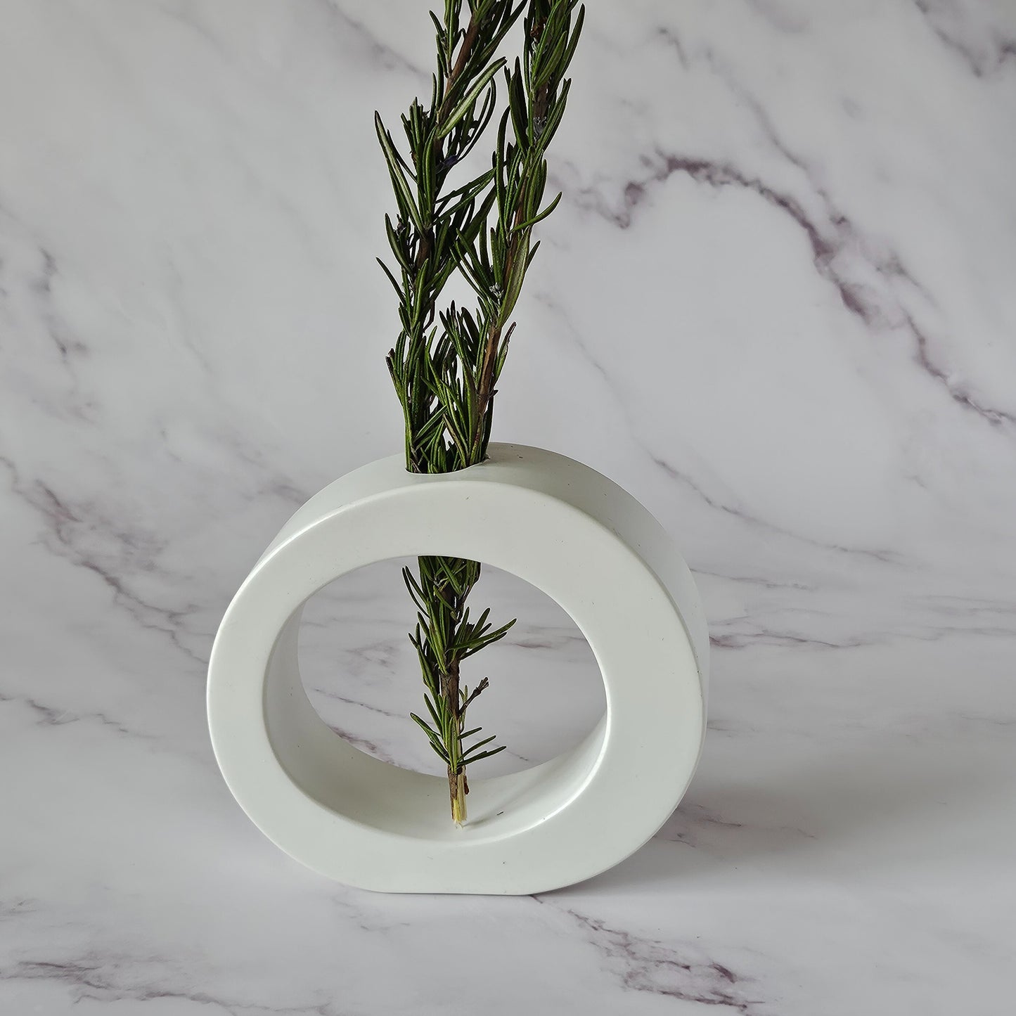 Round Asymmetrical Tube Vase