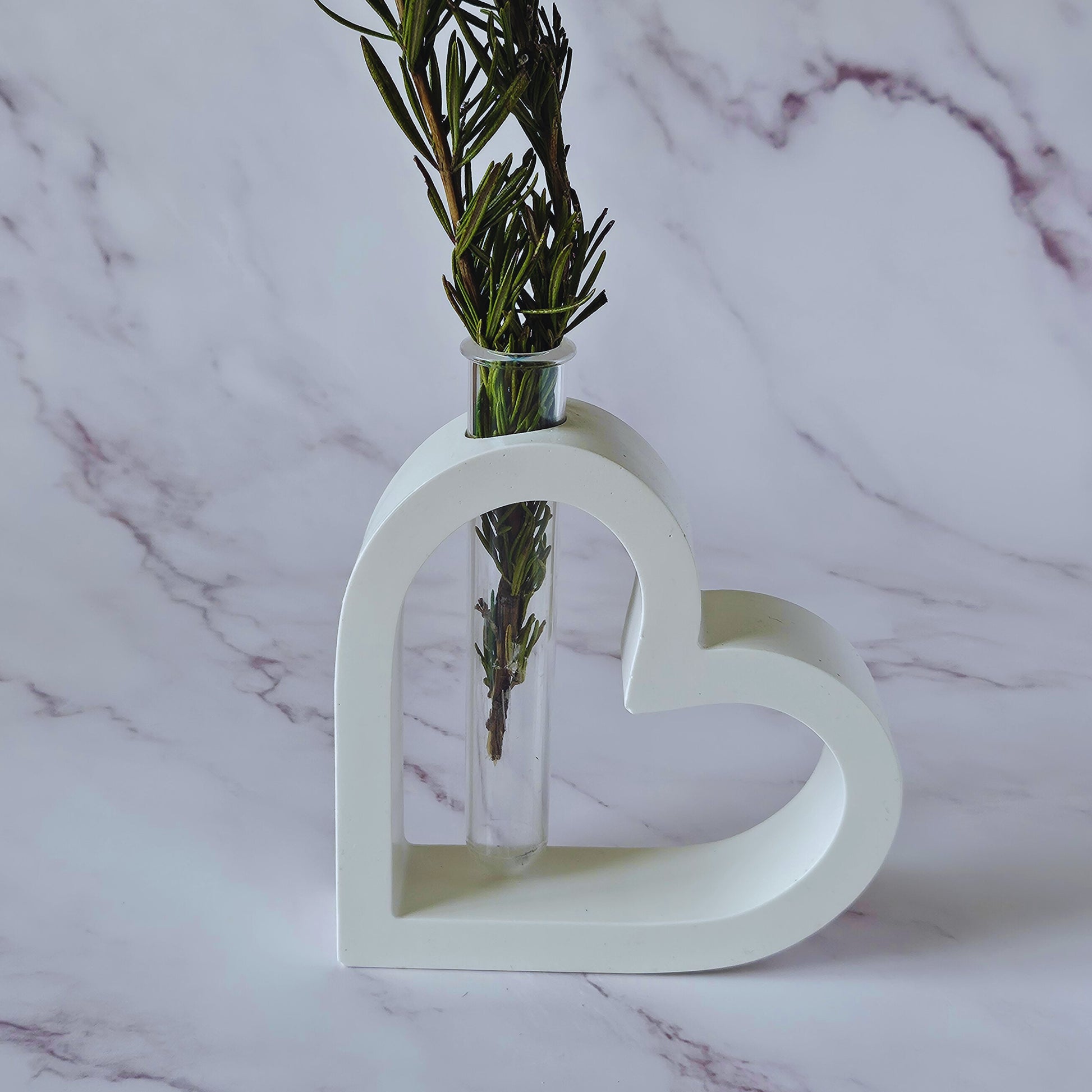 Heart Tube Vase