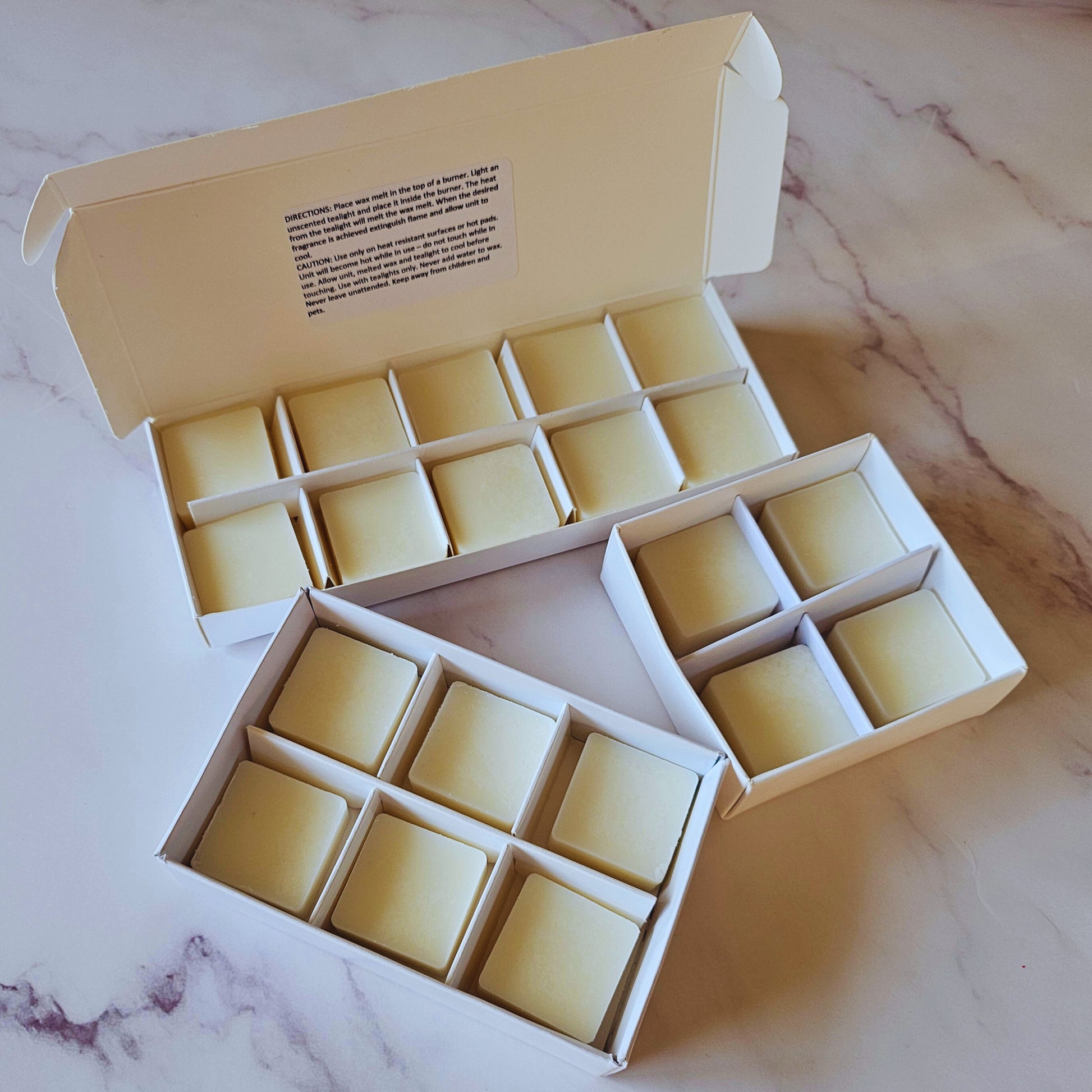 Lemongrass Wax Melts inside