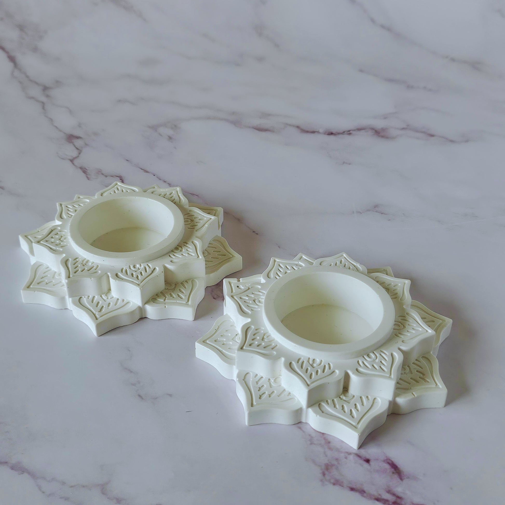 Mandala Flower Tealight