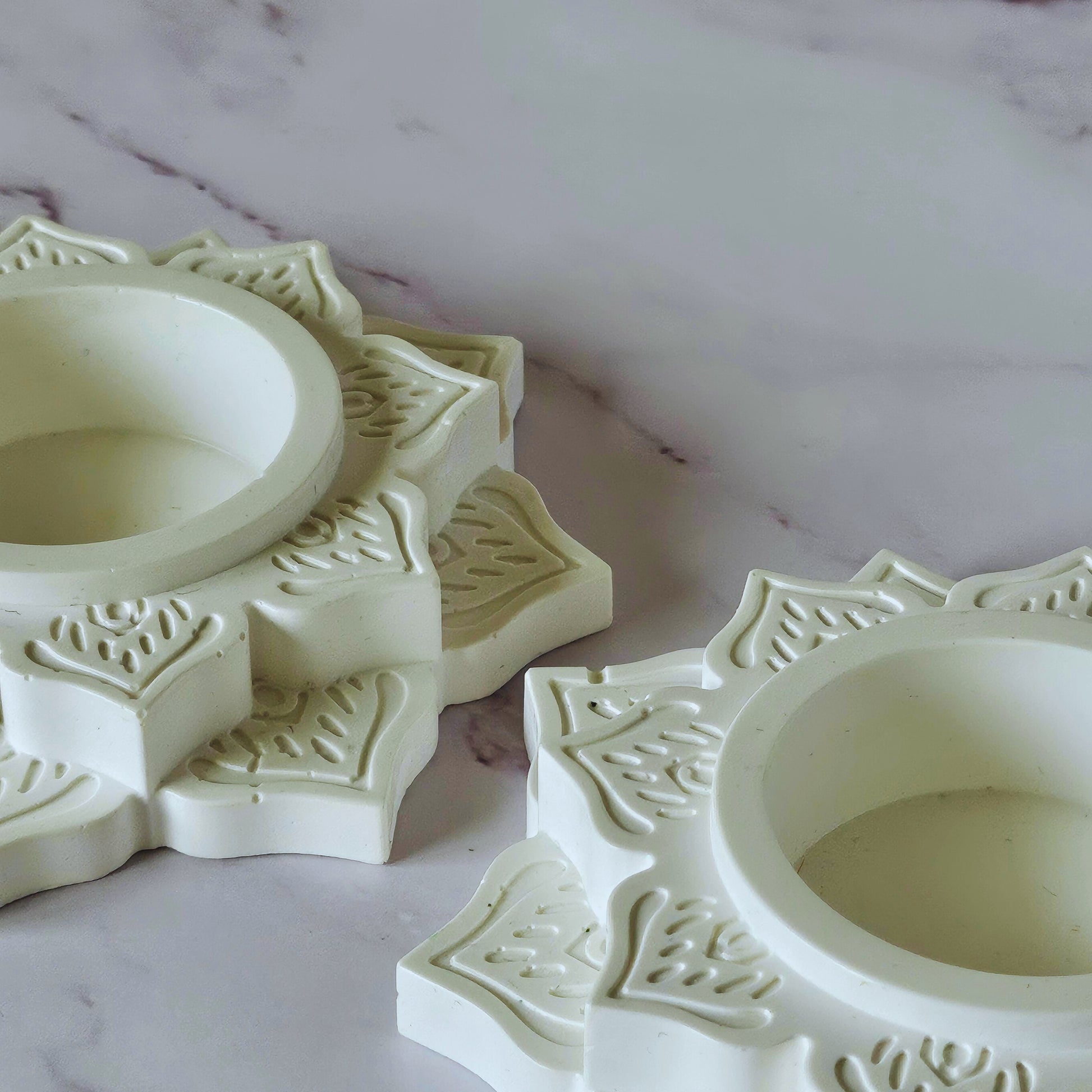 Mandala Flower Tealight
