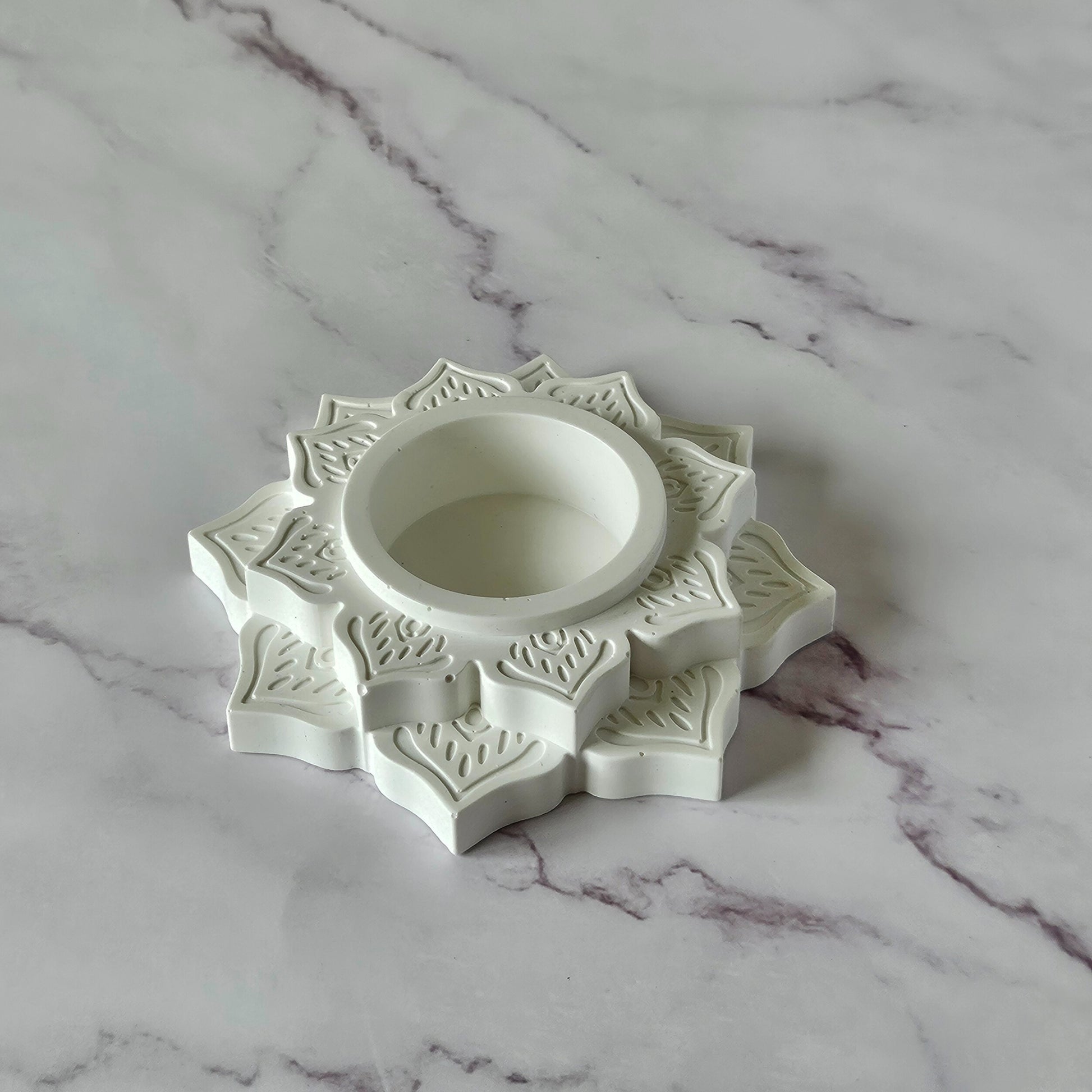 Mandala Flower Tealight