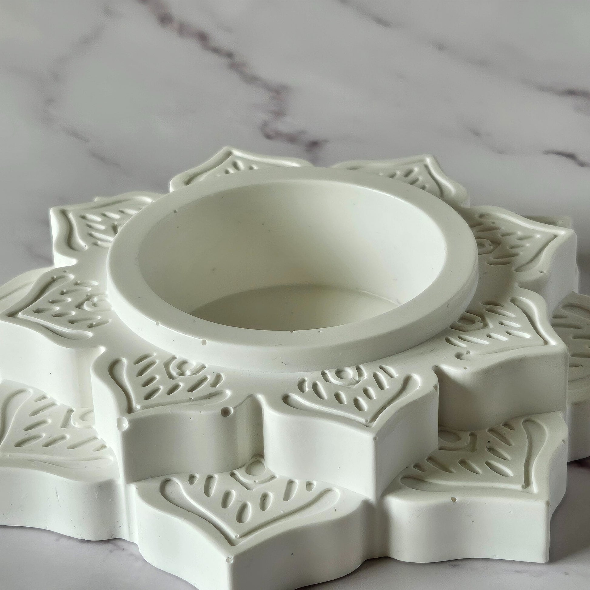 Mandala Flower Tealight
