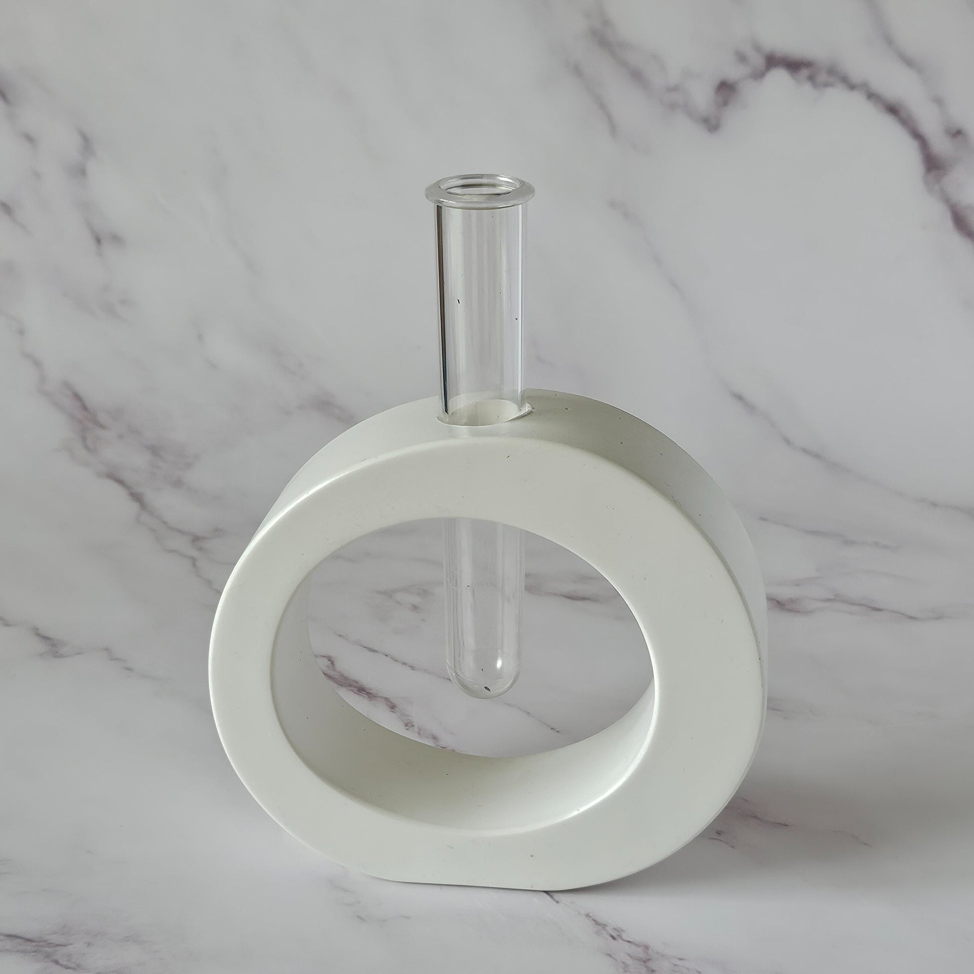 Round Asymmetrical Tube Vase