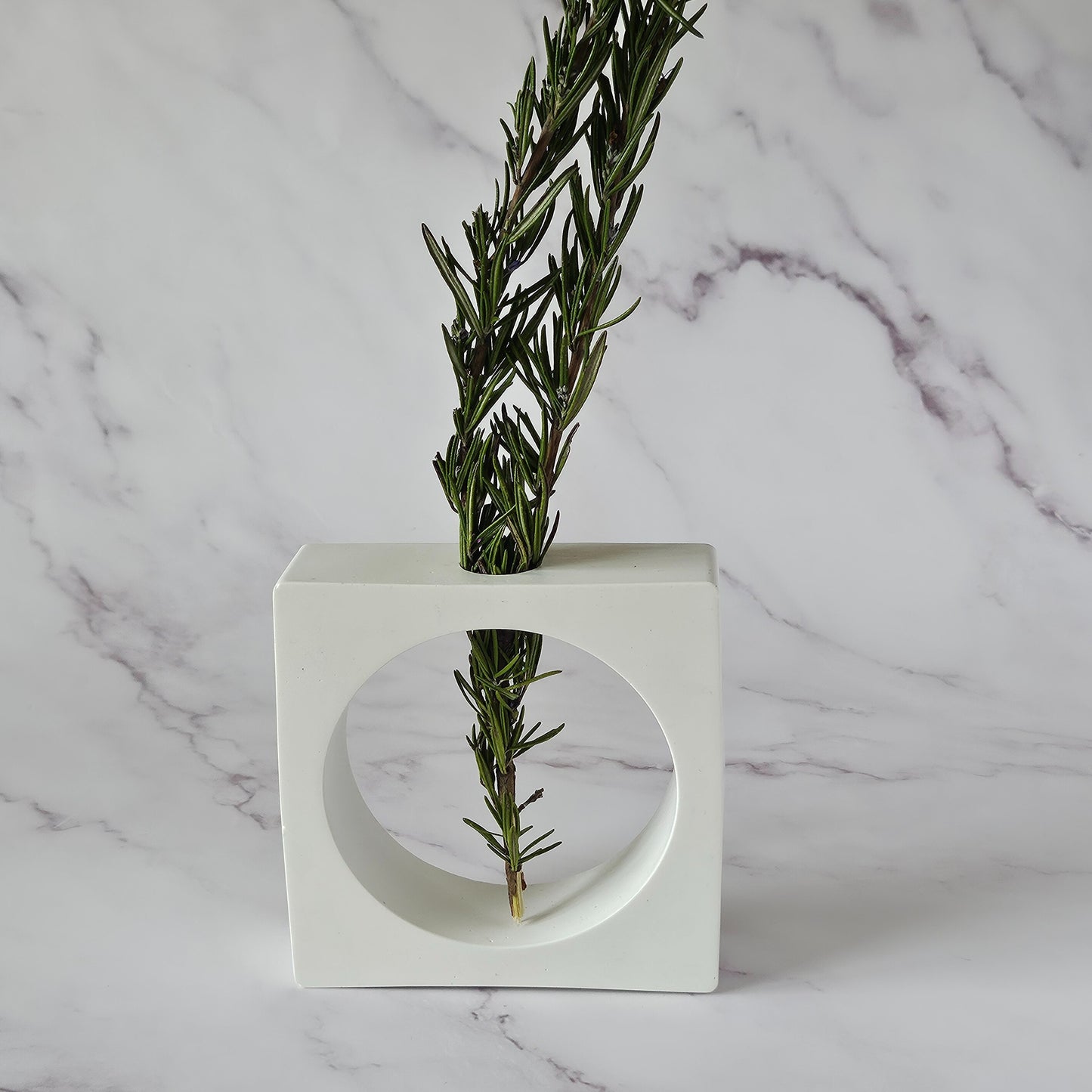 Square Asymmetrical Tube Vase